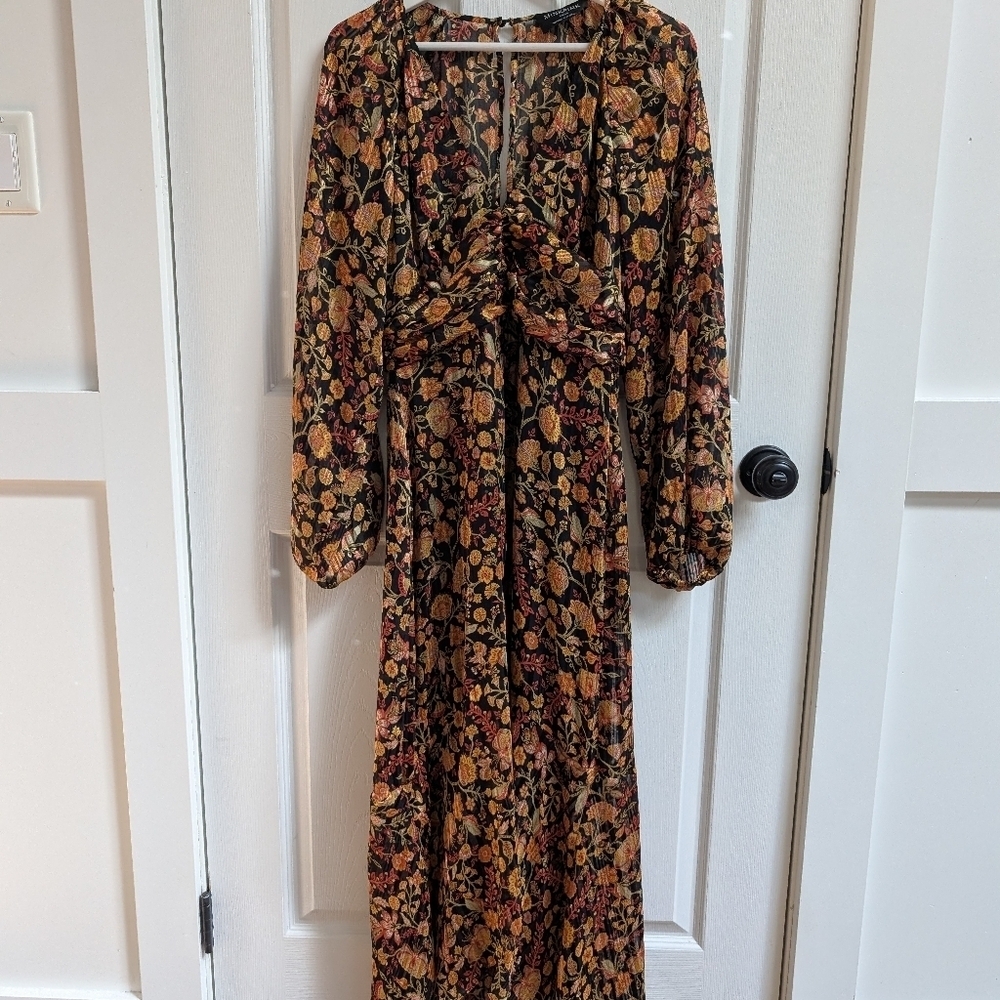 MINKPINK Foral Long Sleeve Dress - Picture 2 of 8